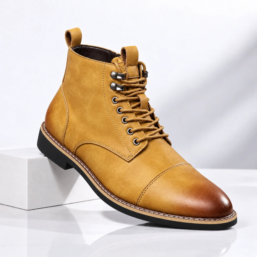 Dunbar Cap Toe Boots