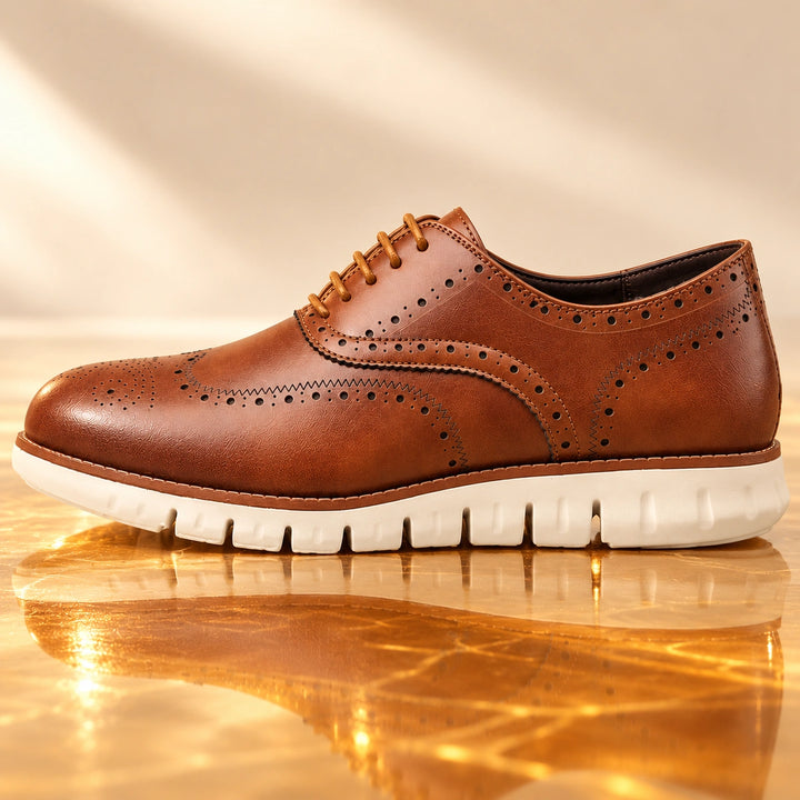 Miles Wingtip Brogue Shoes