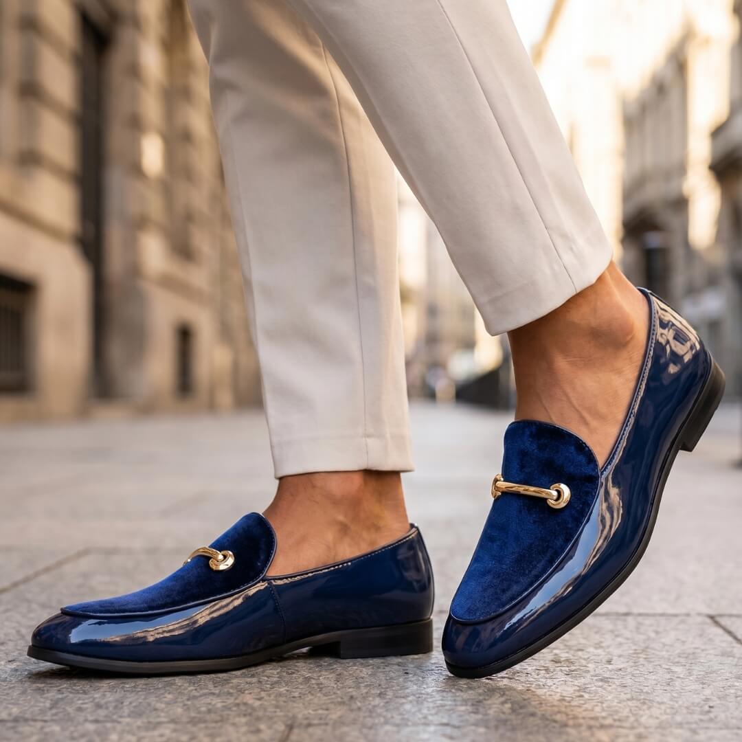 Marlowe Velvet Loafers