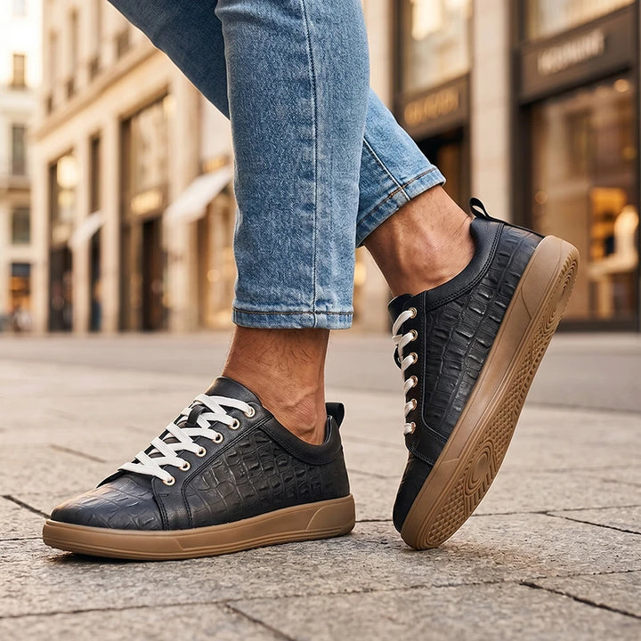 Enzo Leather Sneakers 
