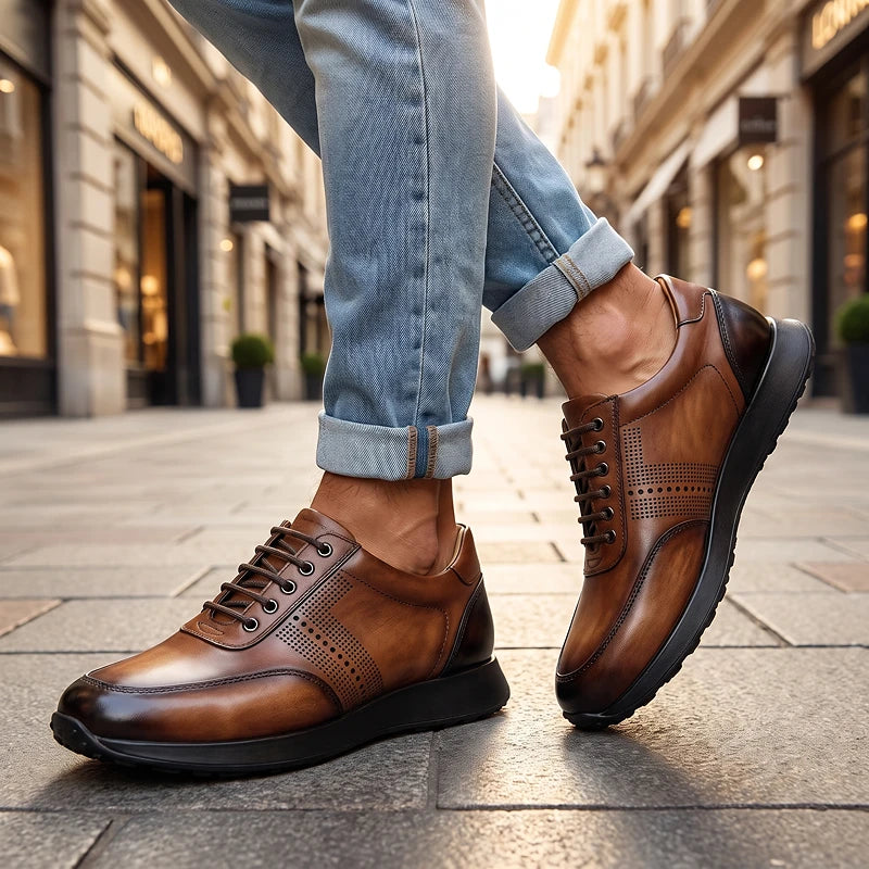 Ludlow Leather Sneakers