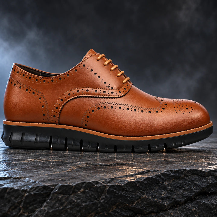Miles Wingtip Brogue Shoes