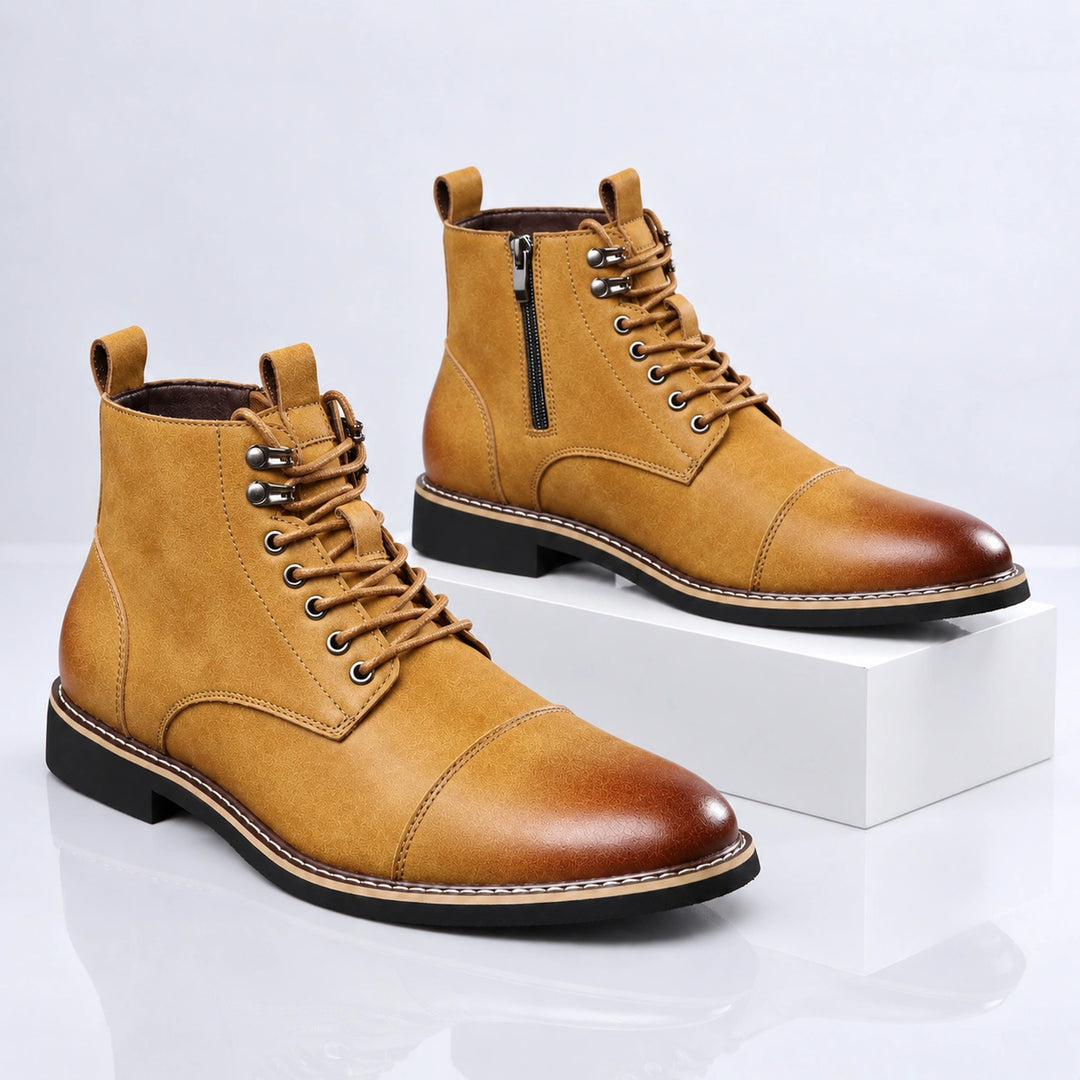 Dunbar Cap Toe Boots