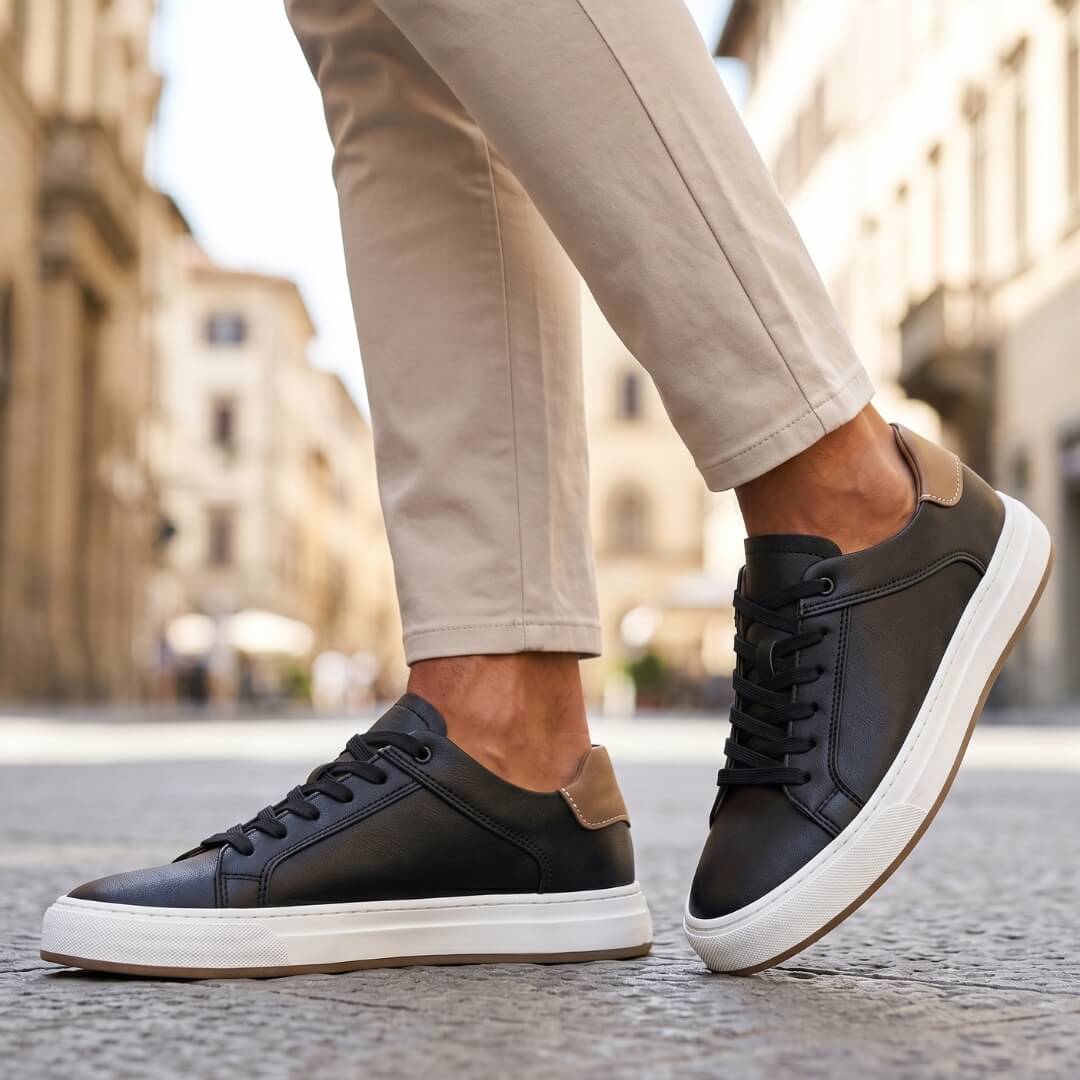 Silas Leather Sneakers