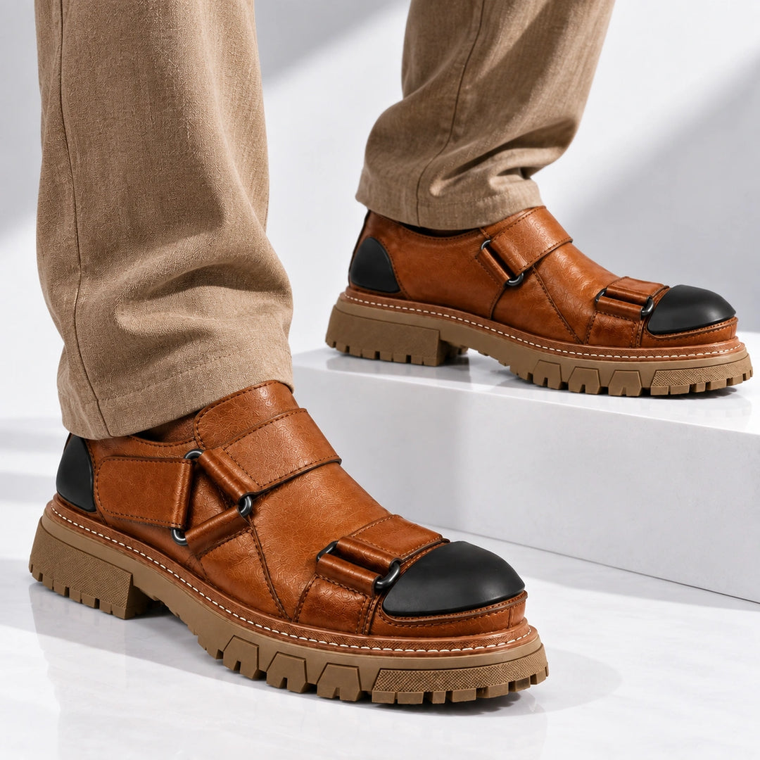 Kemper Leather Strap Shoes
