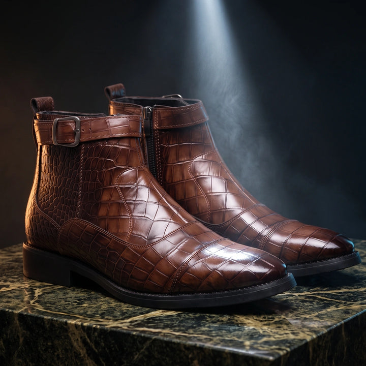 Ellsworth Croc Zip Boots