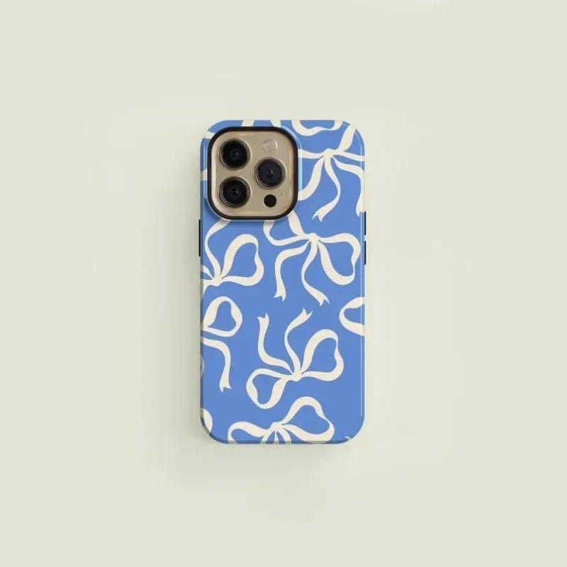 Bow Charm Phone Case - Redwood Main