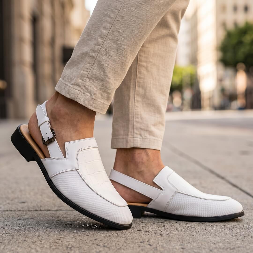 Radley Leather Slingback Loafers