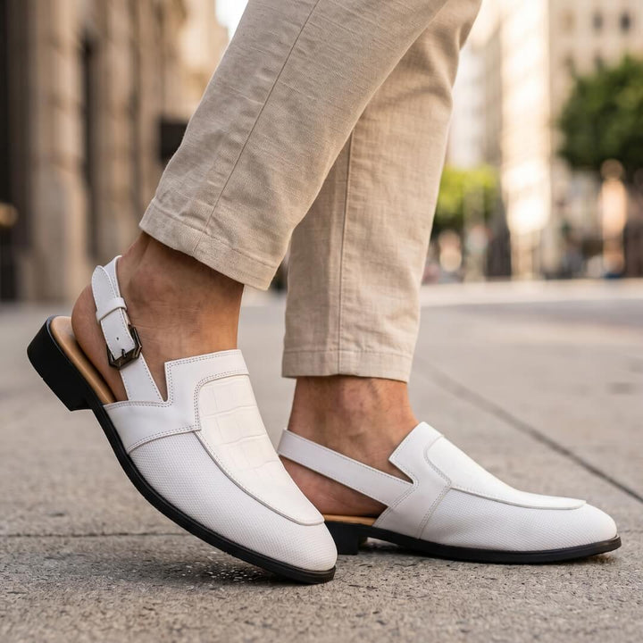 Radley Leather Slingback Loafers