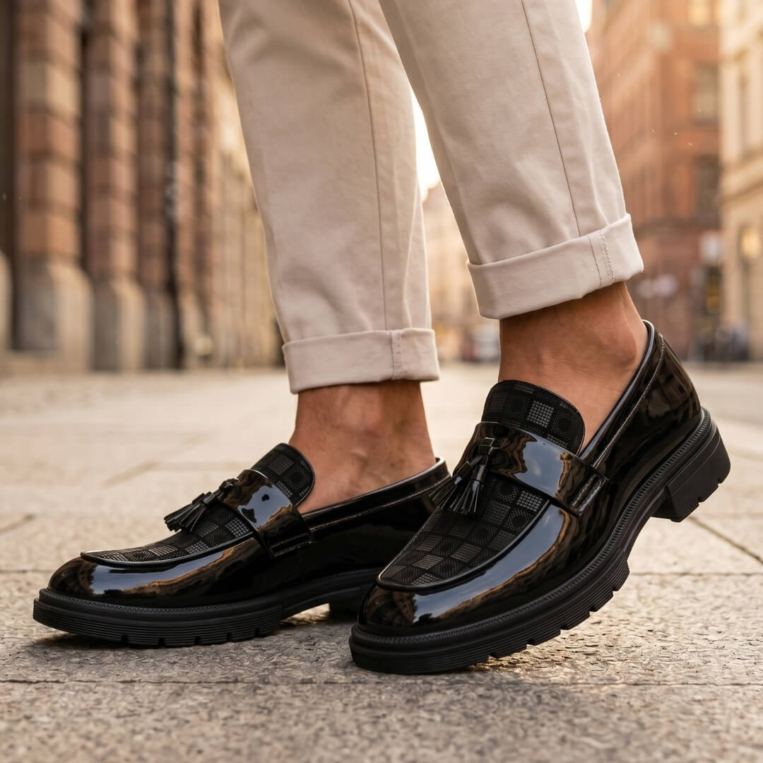 Lucenzo Tassel Loafers