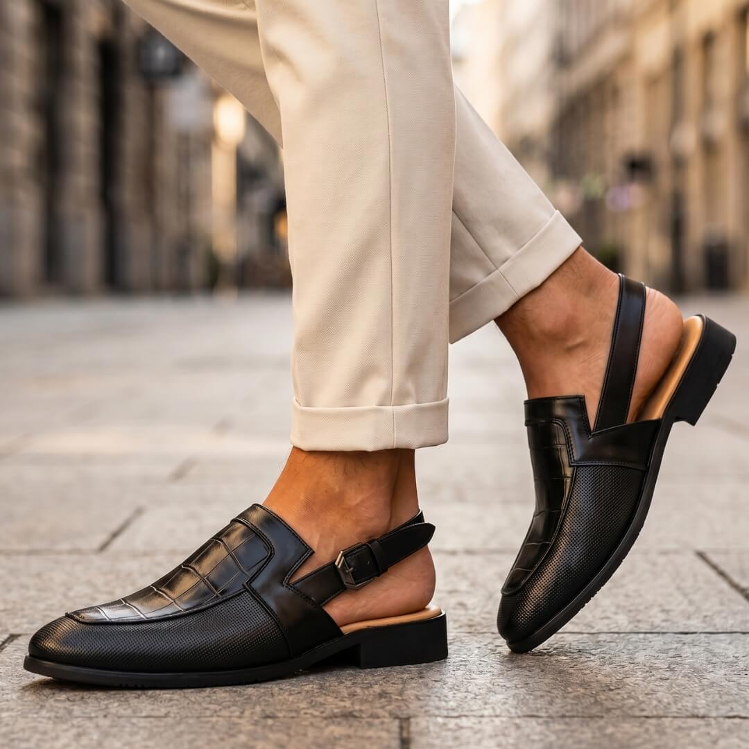Radley Leather Slingback Loafers
