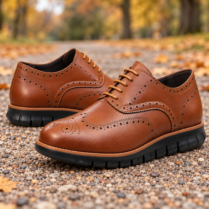Miles Wingtip Brogue Shoes