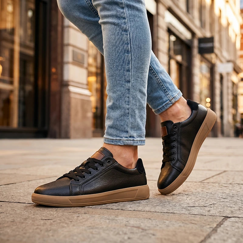Atticus Leather Sneakers