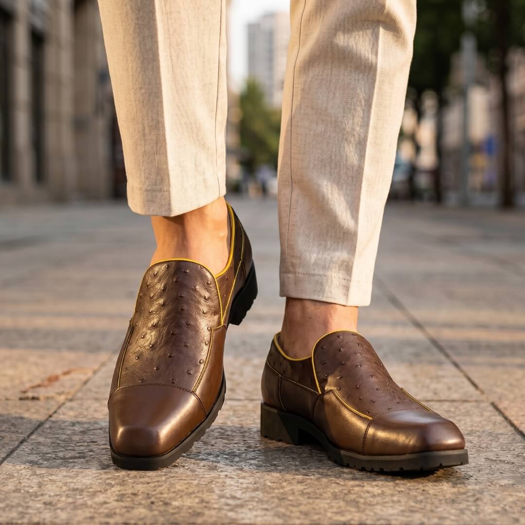 Caverly Leather Loafers
