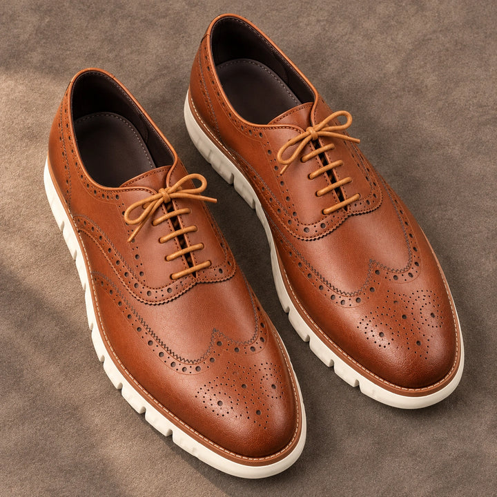Miles Wingtip Brogue Shoes