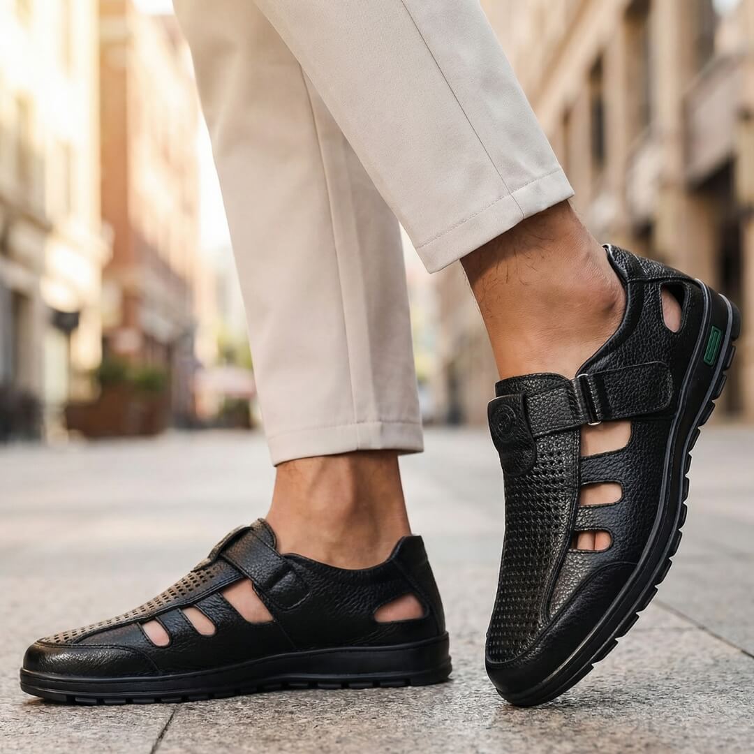 Dawson Leather Sandals