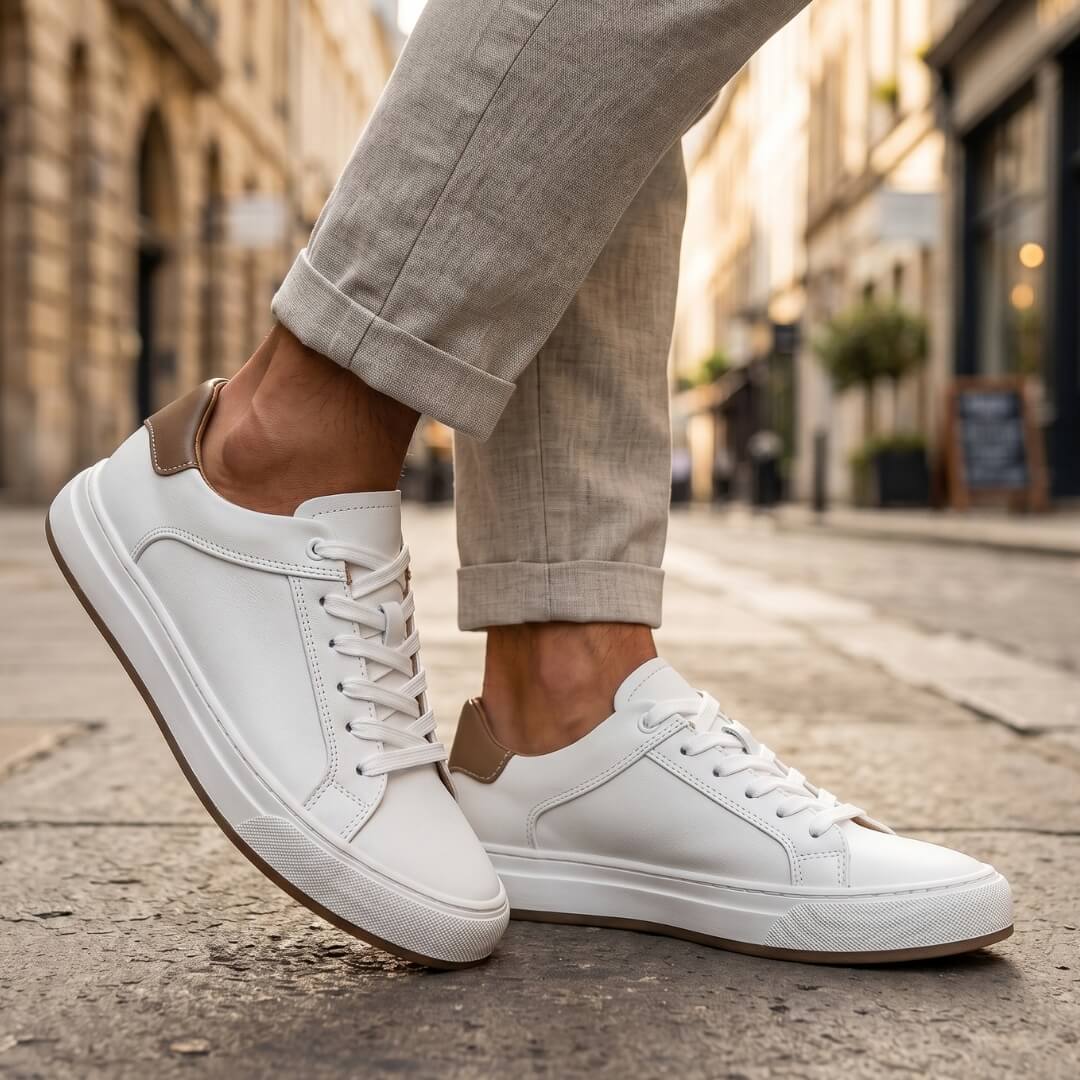 Silas Leather Sneakers