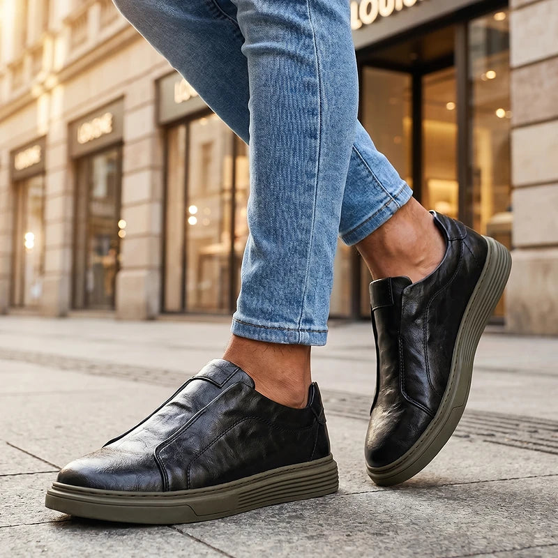 Aurelio Leather Sneakers
