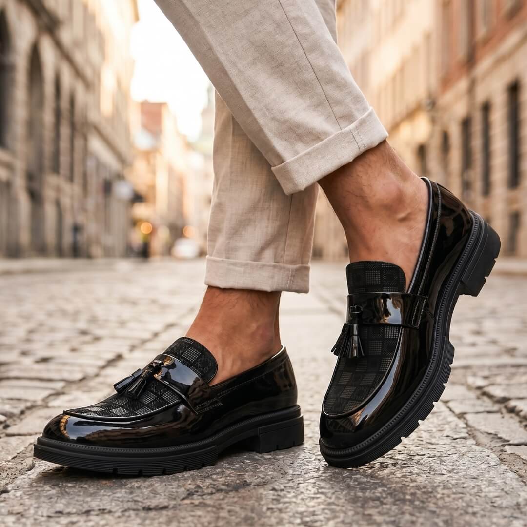 Lucenzo Tassel Loafers