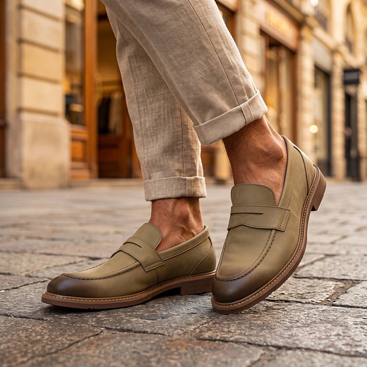 Abbott Leather Loafers