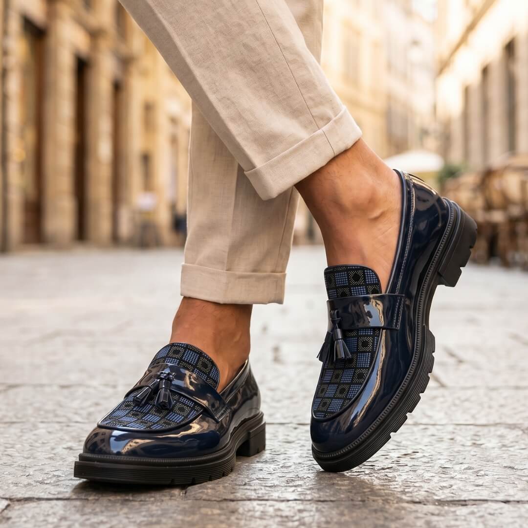 Lucenzo Tassel Loafers