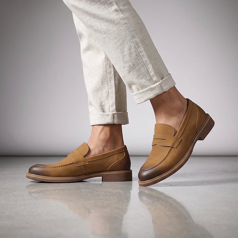 Abbott Leather Loafers