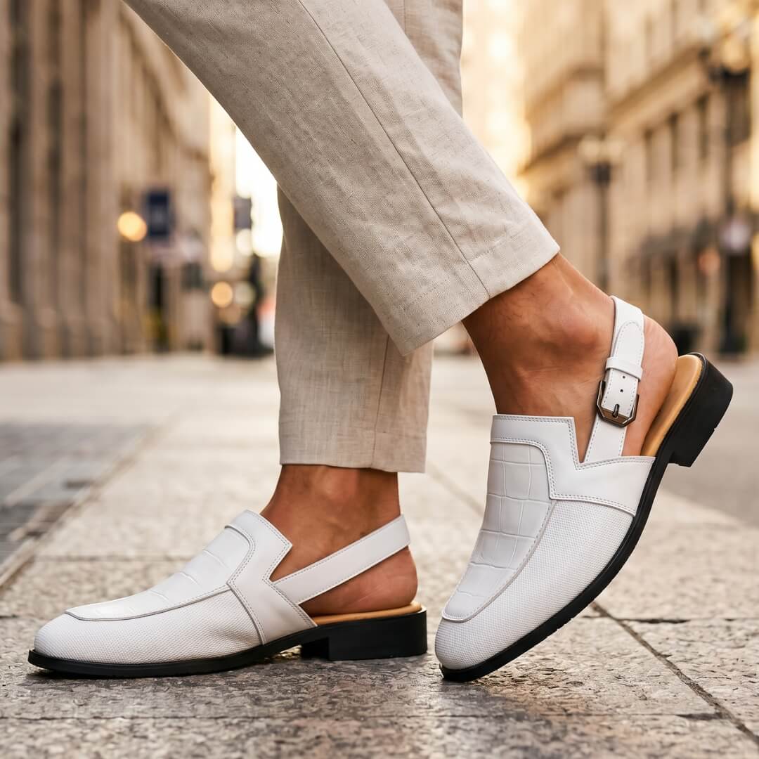 Radley Leather Slingback Loafers