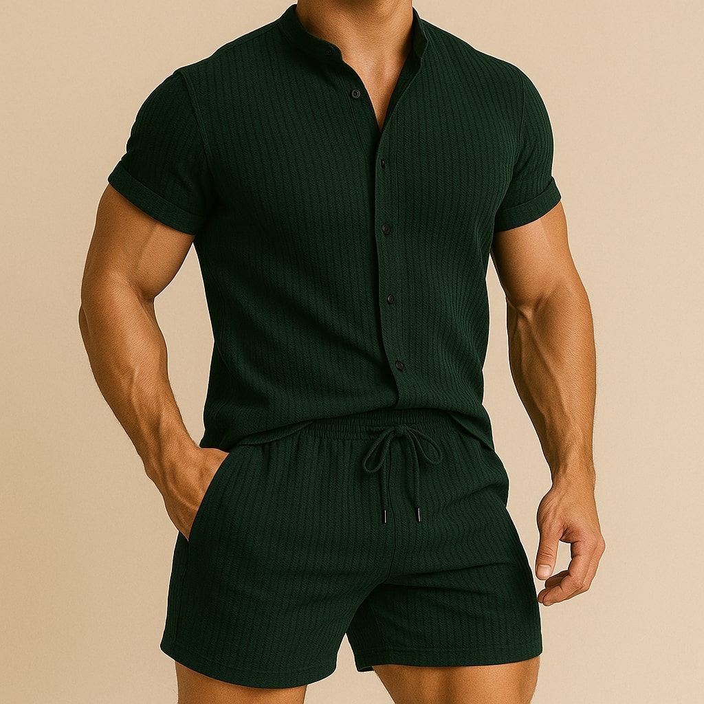 Marenzo Cotton Set - Redwood Main