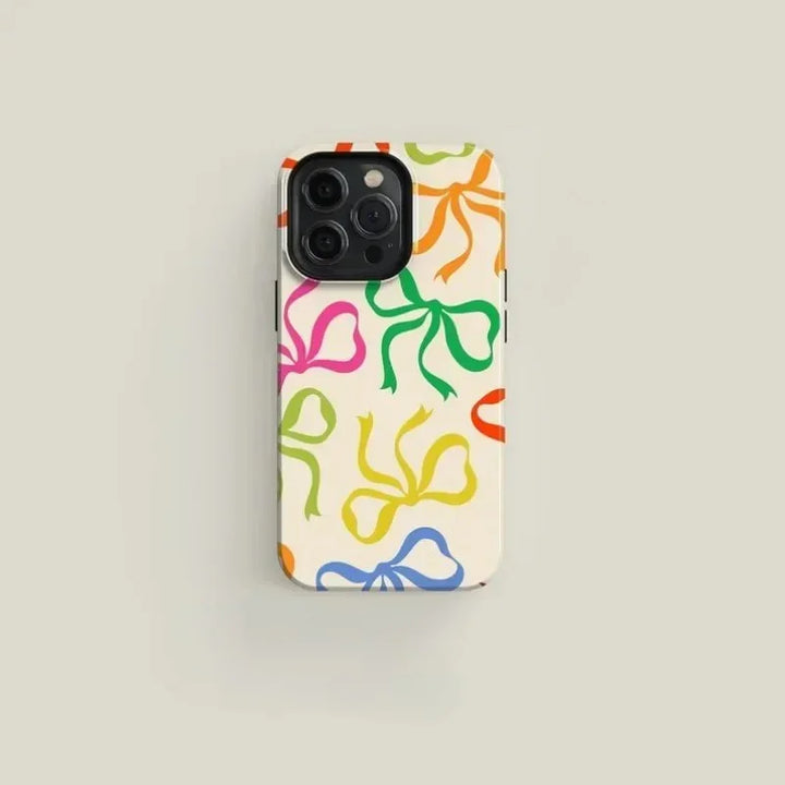Bow Charm Phone Case - Redwood Main