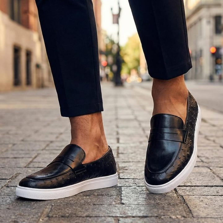 Malric Leather Loafers