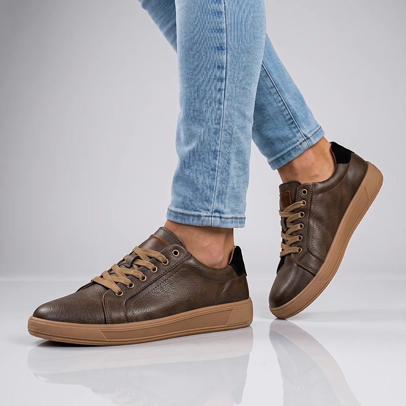Atticus Leather Sneakers
