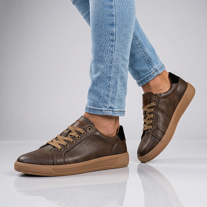 Atticus Leather Sneakers