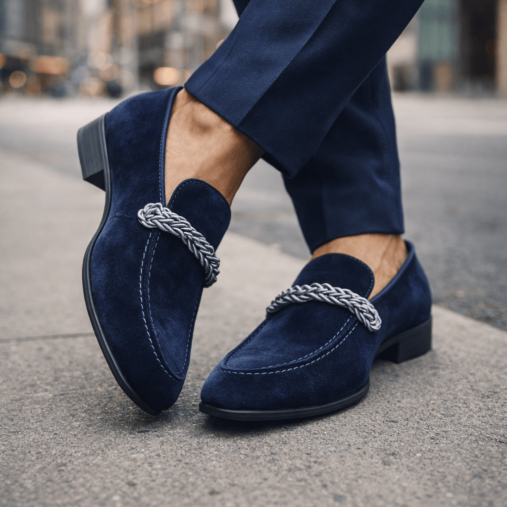 Dunmore Velvet Loafers