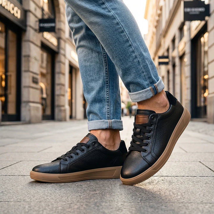 Atticus Leather Sneakers