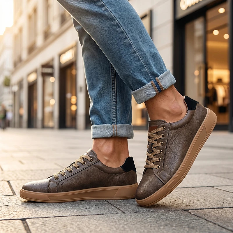 Atticus Leather Sneakers