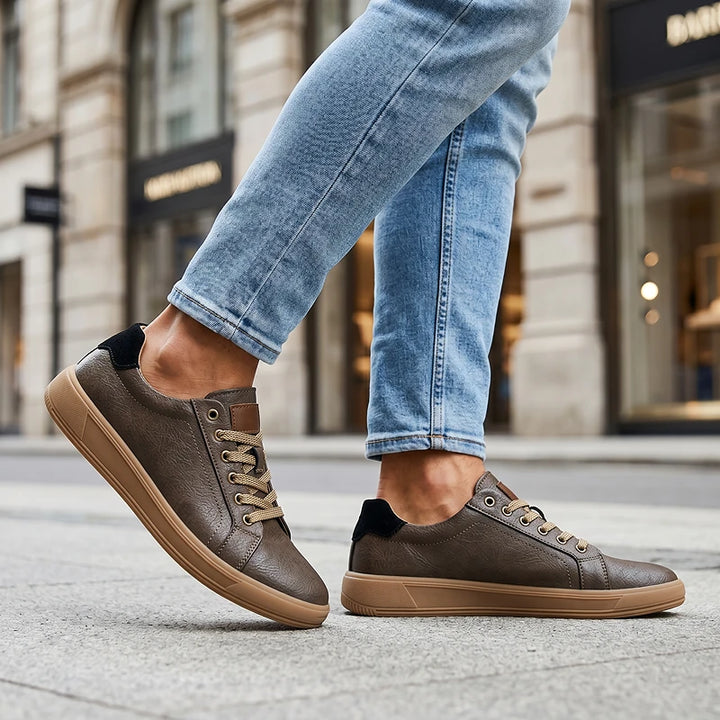 Atticus Leather Sneakers