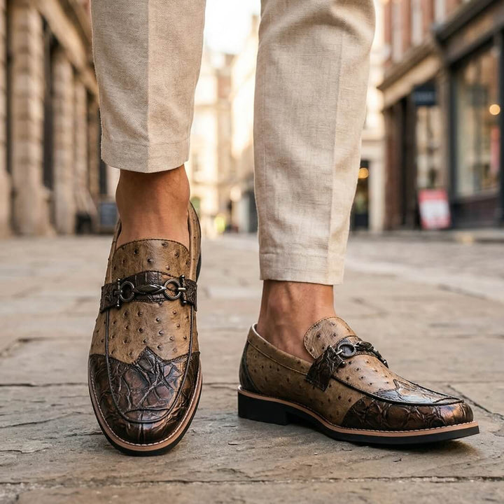 Evren Leather Loafers