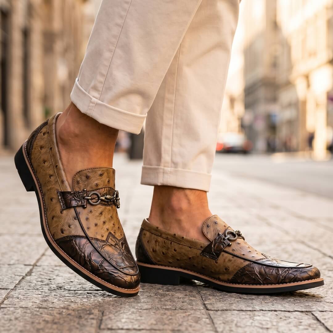 Evren Leather Loafers