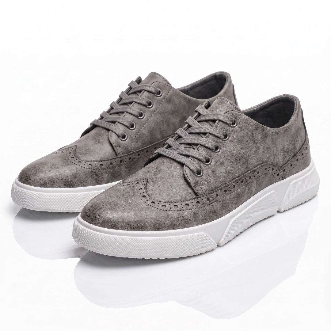 Calver Leather Brogue Sneakers