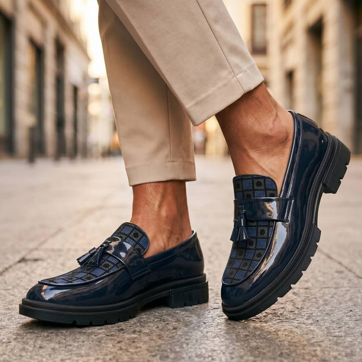 Lucenzo Tassel Loafers