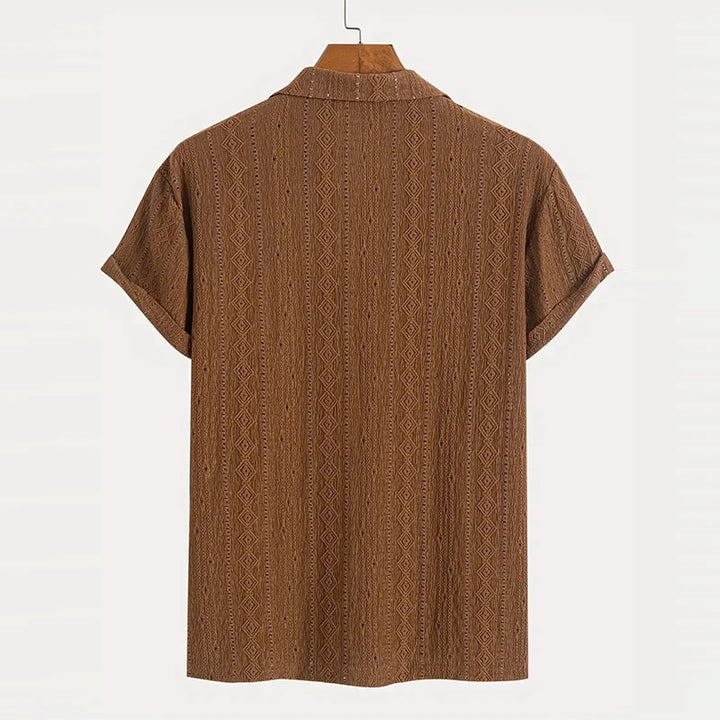 Navo Knit Shirt - Redwood Main