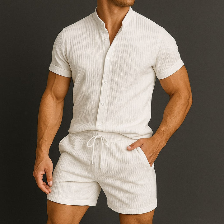 Marenzo Cotton Set - Redwood Main
