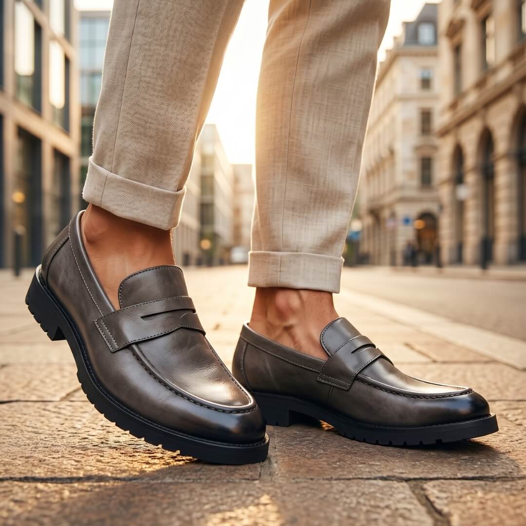Heston Leather Loafers