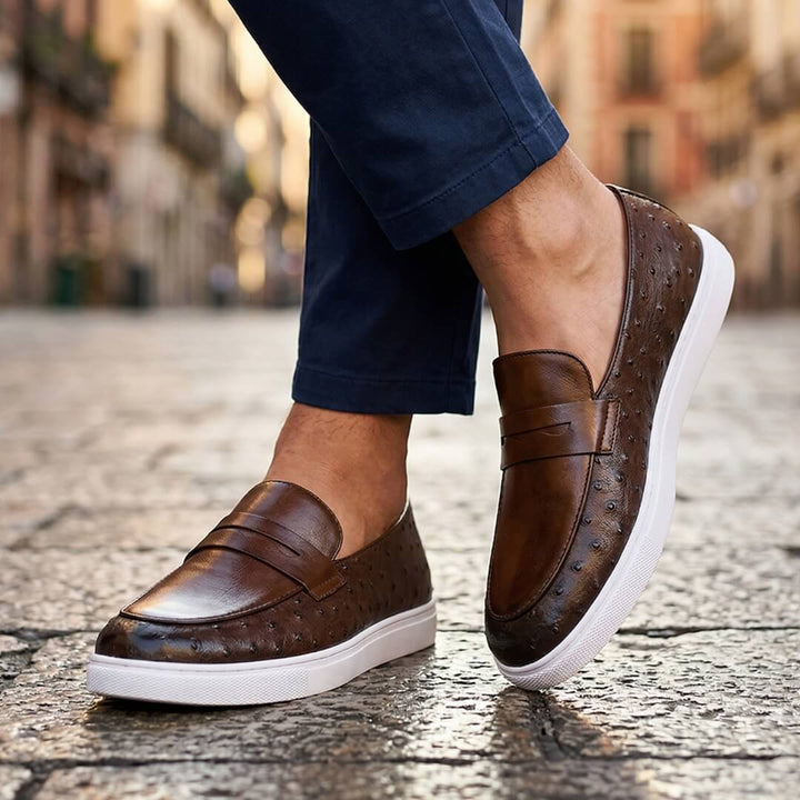 Malric Leather Loafers