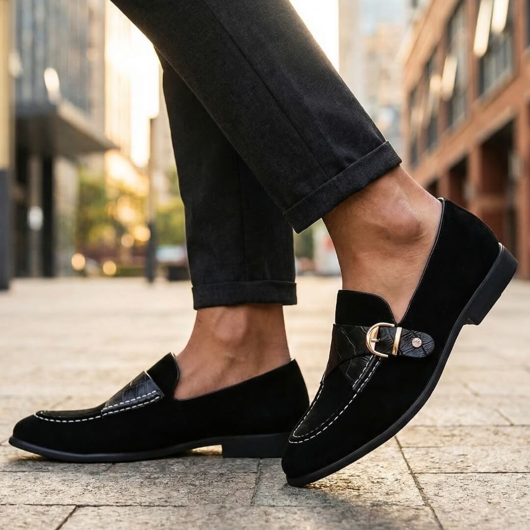 Dalton Suede Loafers
