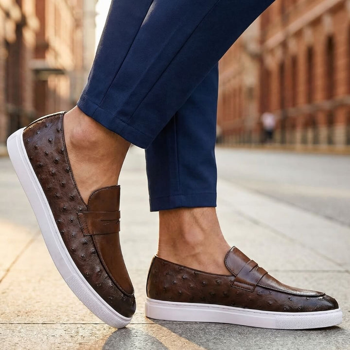 Malric Leather Loafers