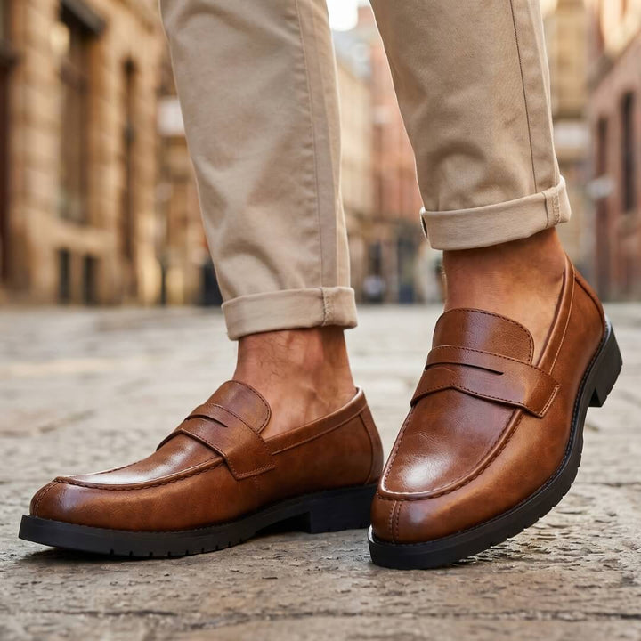 Heston Leather Loafers
