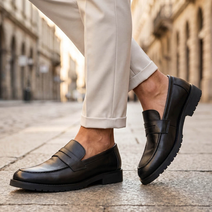 Heston Leather Loafers