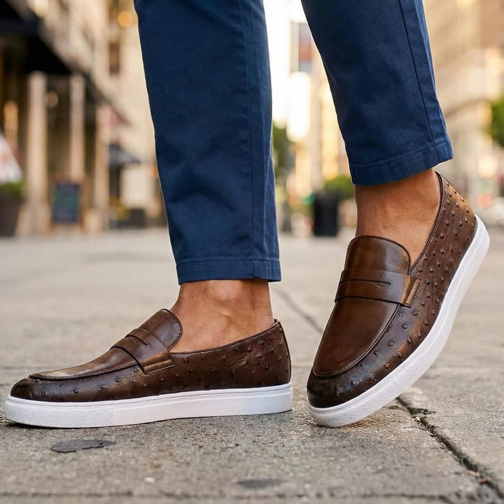 Malric Leather Loafers