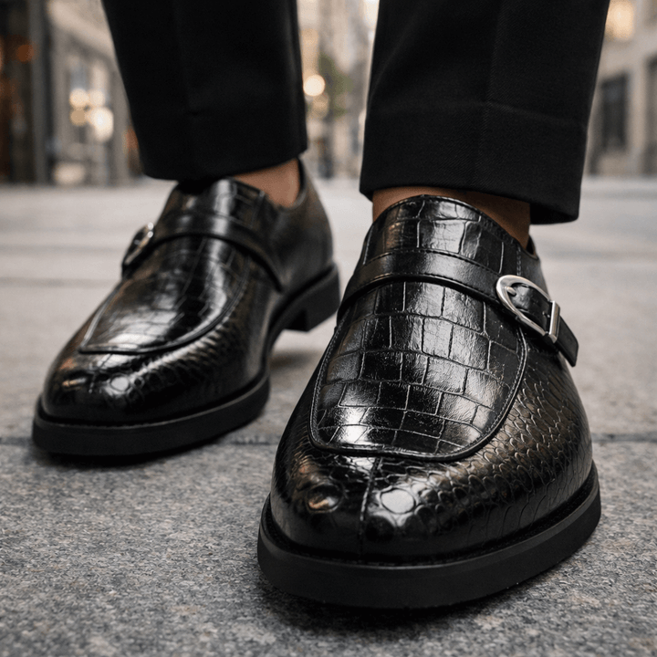 Elvano Leather Loafers